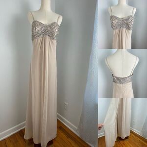 NWT Night Way Formal Dress Fairy Whimsical RegencyCore Romantic Feminine Size 8